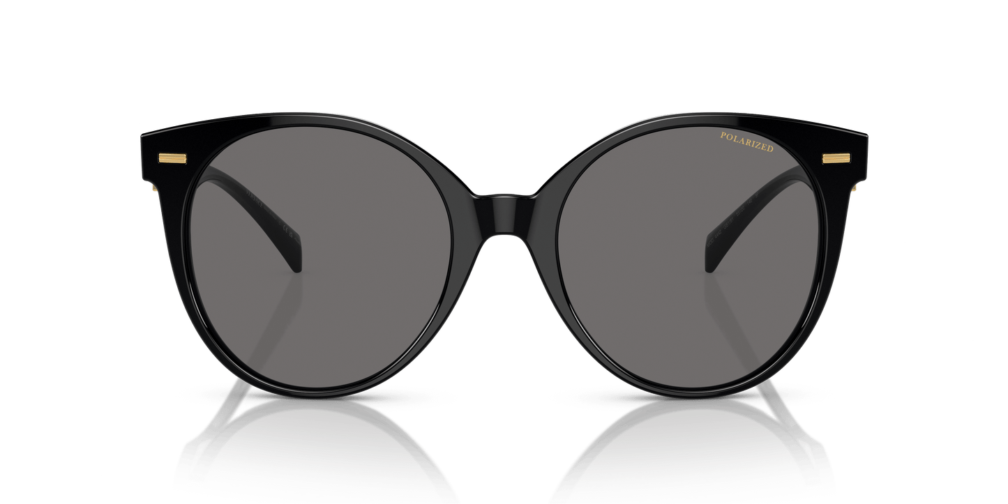 Versace Sunglasses in Black-Polarized Dark Grey | Versace VE4442 Black-Polarized Dark Grey