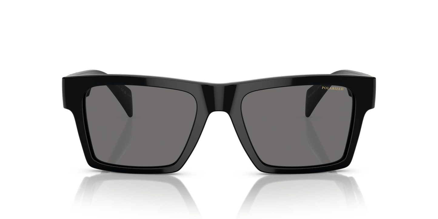 Versace Sunglasses Black-Polar Dark Grey | Versace VE4445 Black-Polar Dark Grey