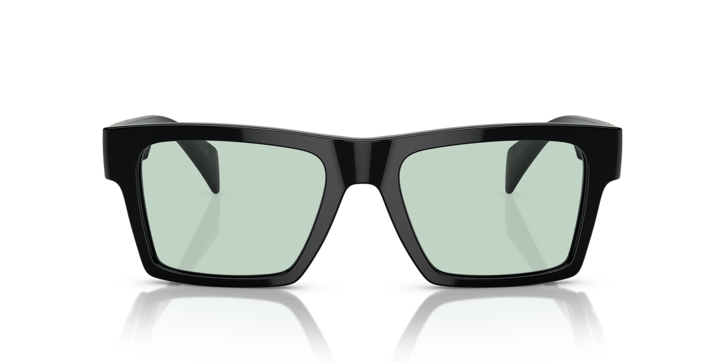 משקפי שמש של ורסאצ'ה שחור-תמונה ירוק | Versace VE4445 Black-Photo Green