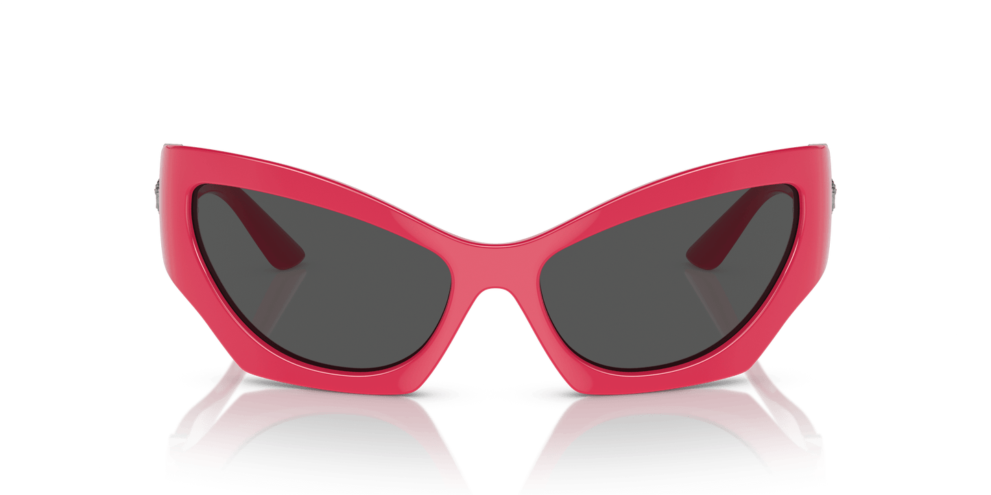 משקפי שמש של ורסאצ'ה ורוד-אפור כהה | Versace VE4450 Pink-Dark Grey