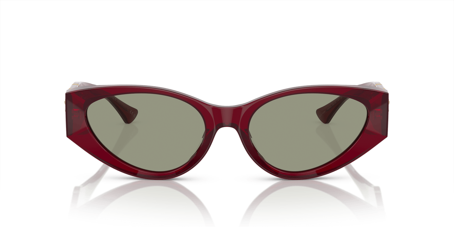 Versace Sunglasses Bordeaux-Green | Versace VE4454 Bordeaux-Green