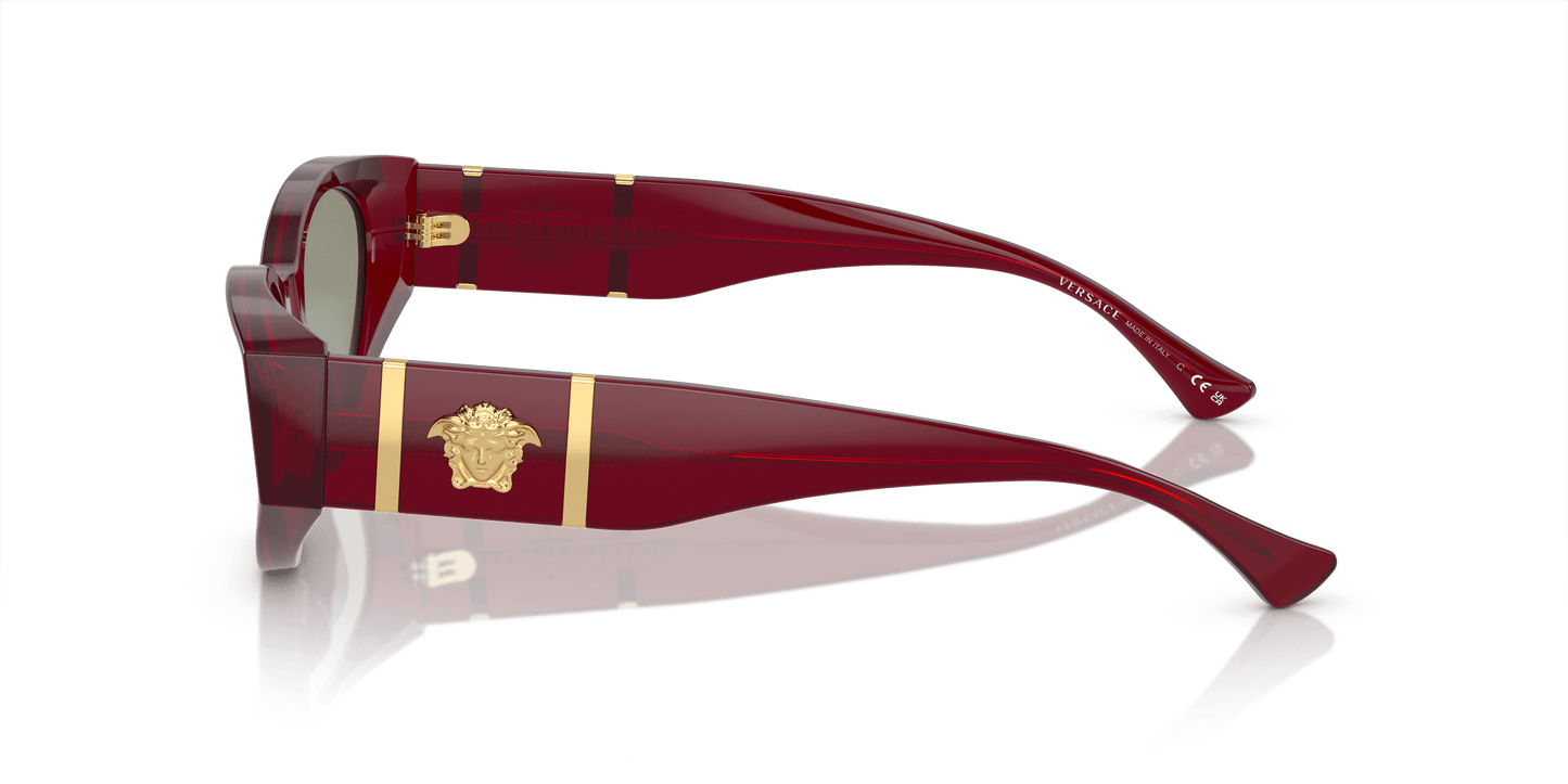 Versace Sunglasses Bordeaux-Green | Versace VE4454 Bordeaux-Green