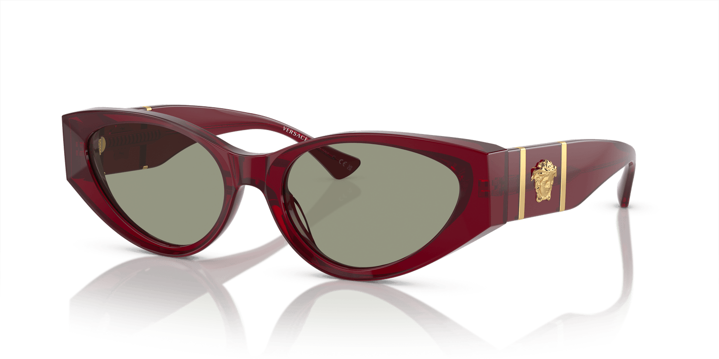 Versace Sunglasses Bordeaux-Green | Versace VE4454 Bordeaux-Green