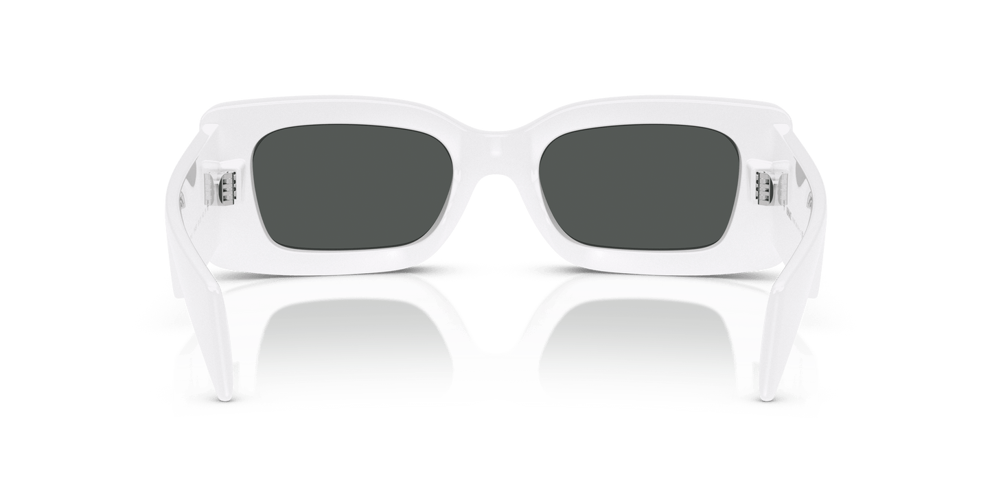 משקפי שמש של ורסאצ'ה לבן-אפור כהה | Versace VE4474U White-Dark Grey