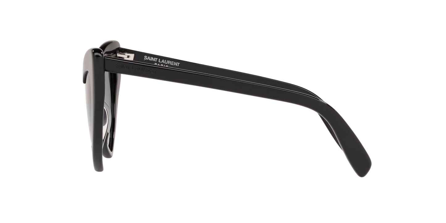 משקפי שמש של סן לורן שחור-אפור | Saint Laurent SL 181 LouLou Black-Grey
