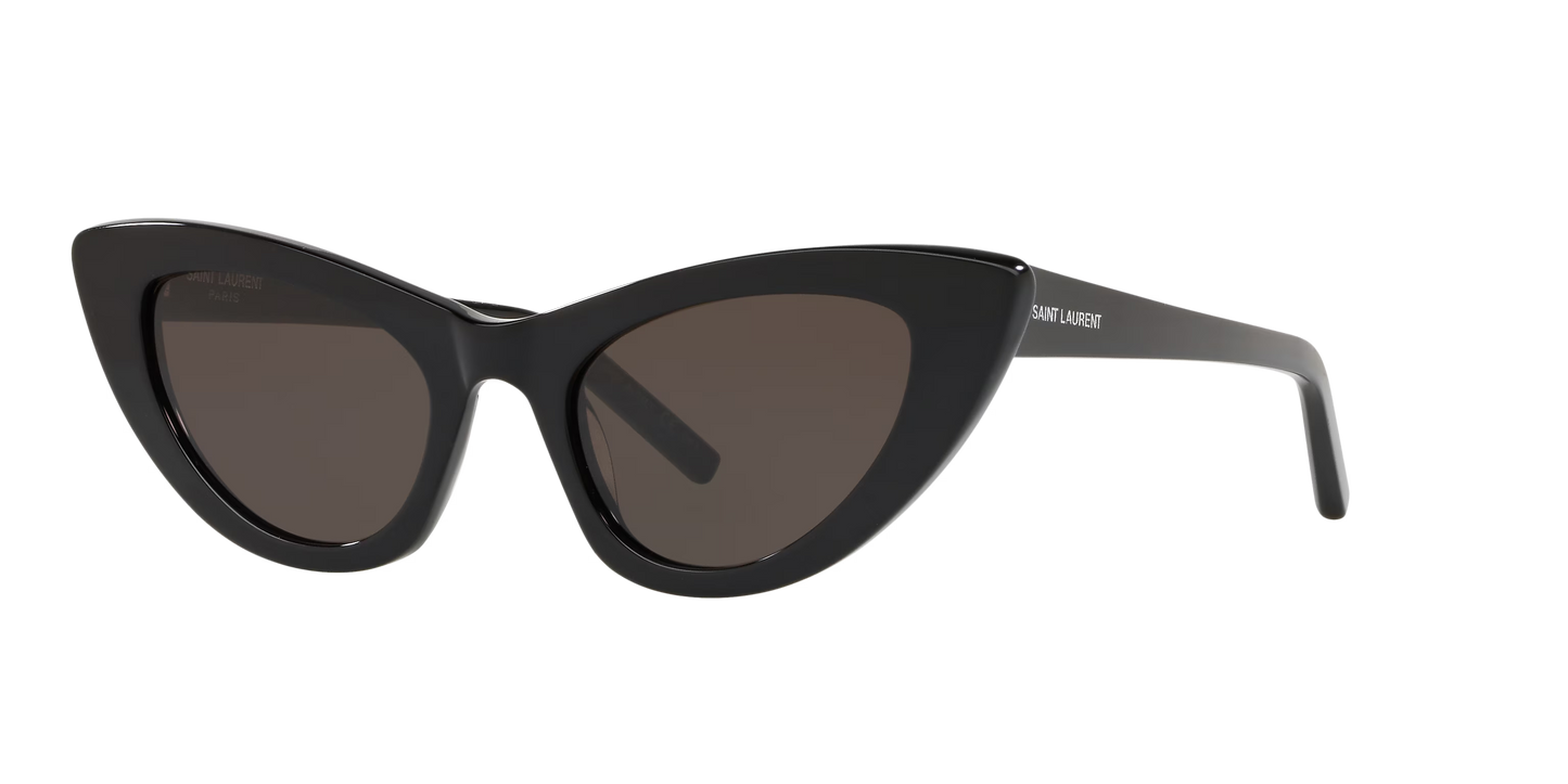 Saint Laurent Sunglasses Black-Grey | Saint Laurent SL 213 Lily Black-Grey