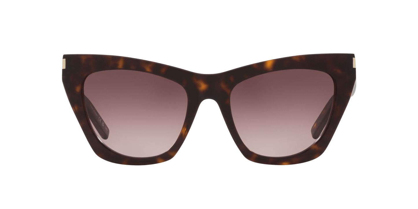 Saint Laurent SL 214 Kate Tortoise-Purple Sunglasses