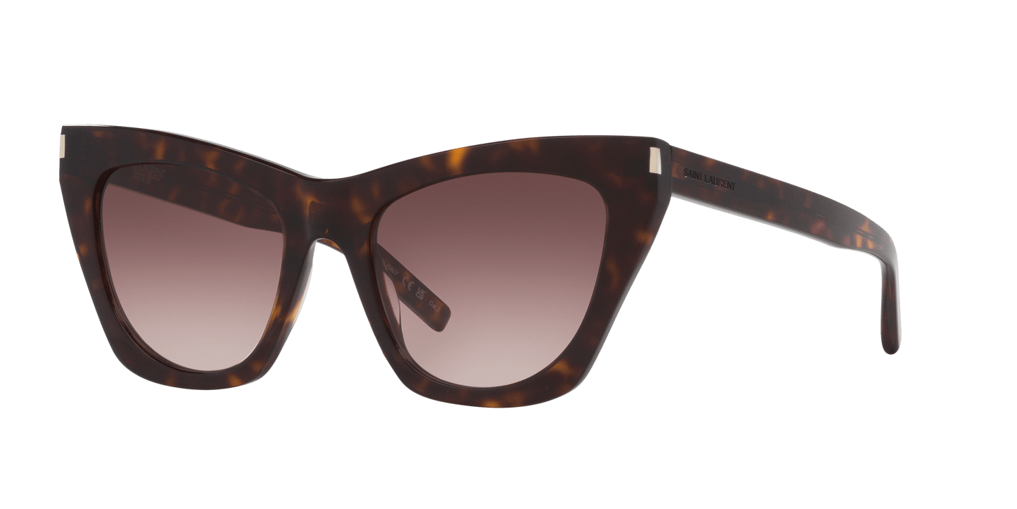 משקפי שמש סן לורן צב-סגול | Saint Laurent SL 214 Kate Tortoise-Purple