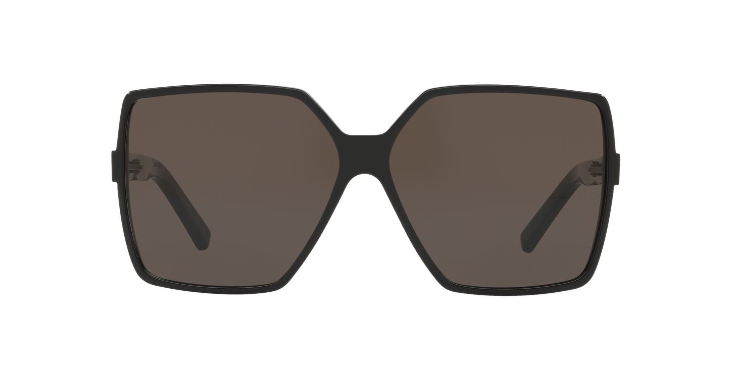 משקפי שמש סן לורן שחור מבריק-אפור | Saint Laurent SL 232 BETTY Black Shiny-Grey