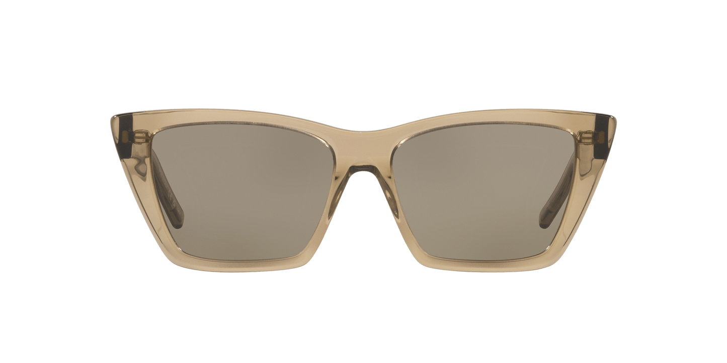 משקפי שמש סן לורן חום מבריק-אפור | Saint Laurent SL 276 Brown Shiny-Grey