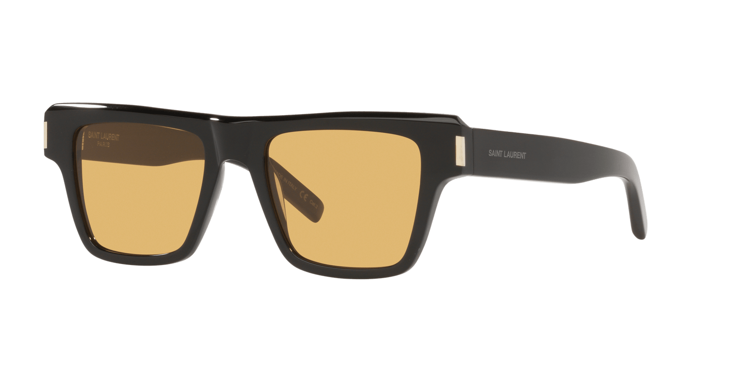 משקפי שמש סן לורן שחור-צהוב | Saint Laurent SL 469-004 Black-Yellow