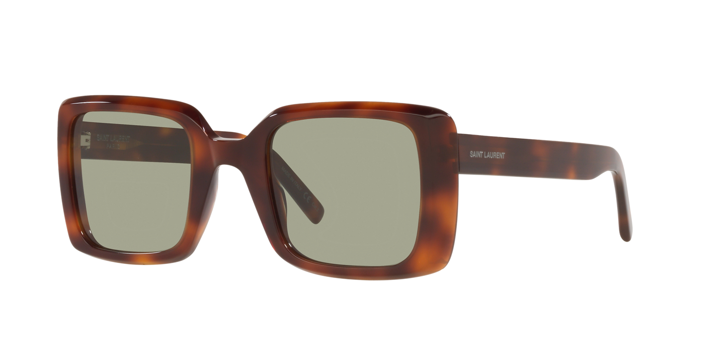 משקפי שמש סן לורן צב-ירוק | Saint Laurent SL 497-002 Tortoise-Green