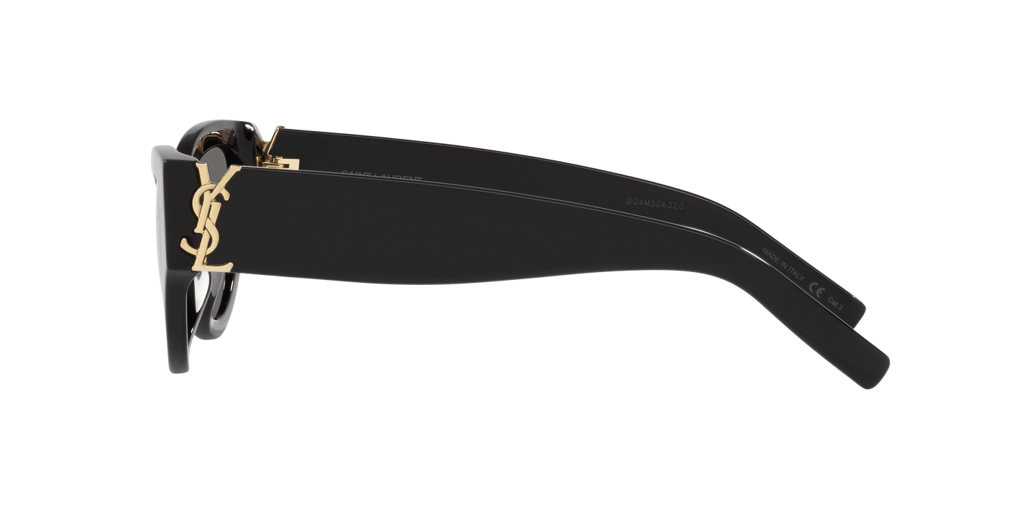 משקפי שמש של סן לורן שחור-אפור | Saint Laurent SL M94 Black-Grey