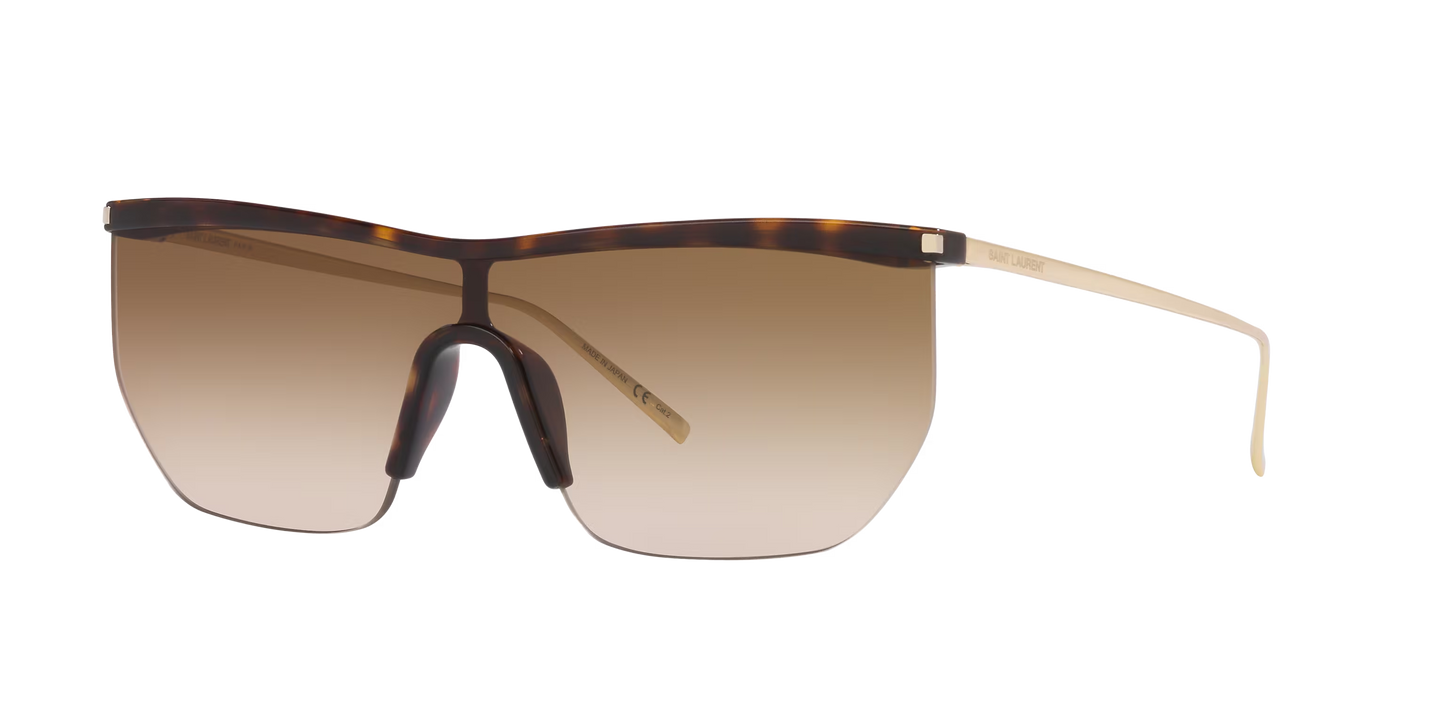 Saint Laurent SL 519 Brown-Gold Sunglasses