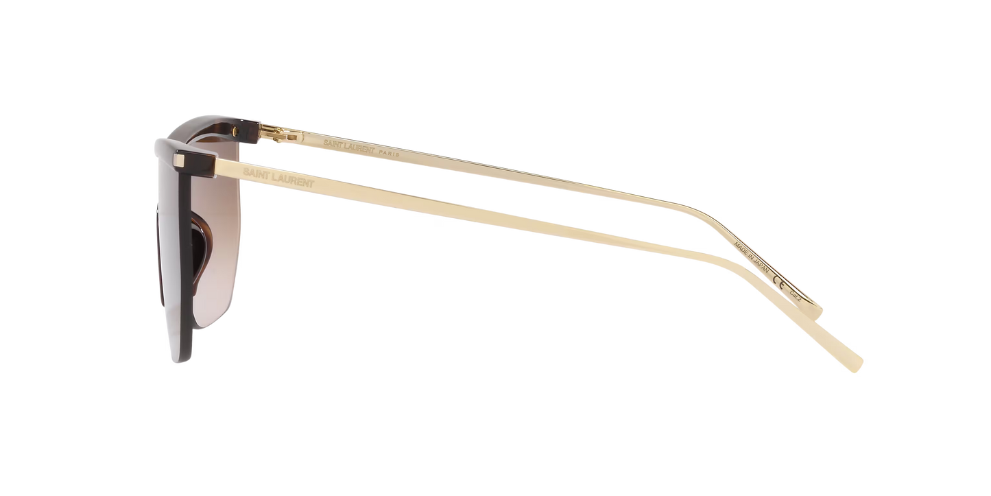 Saint Laurent SL 519 Brown-Gold Sunglasses