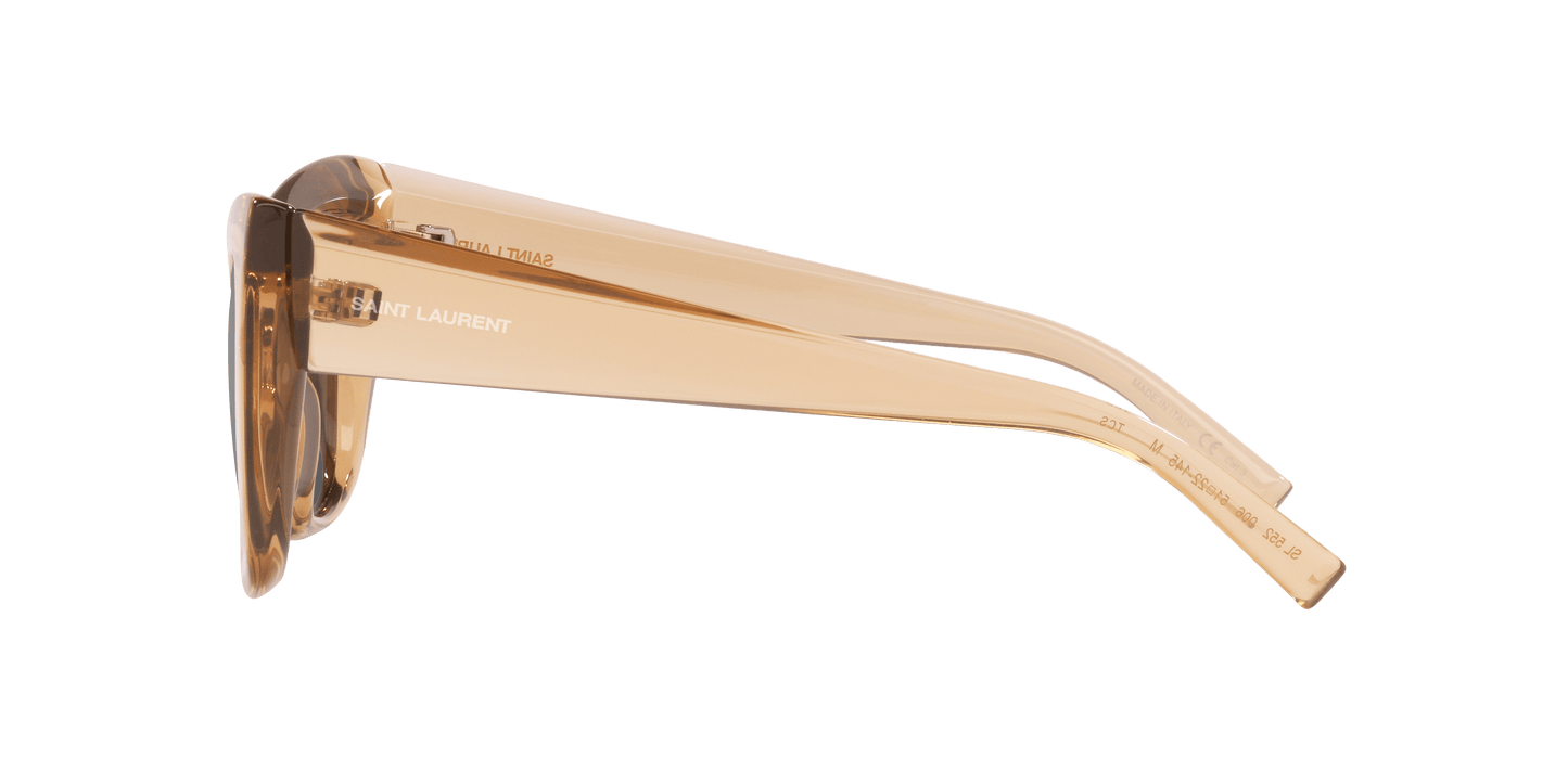 משקפי שמש סן לורן ורוד-אפור | Saint Laurent SL 552 Pink-Grey