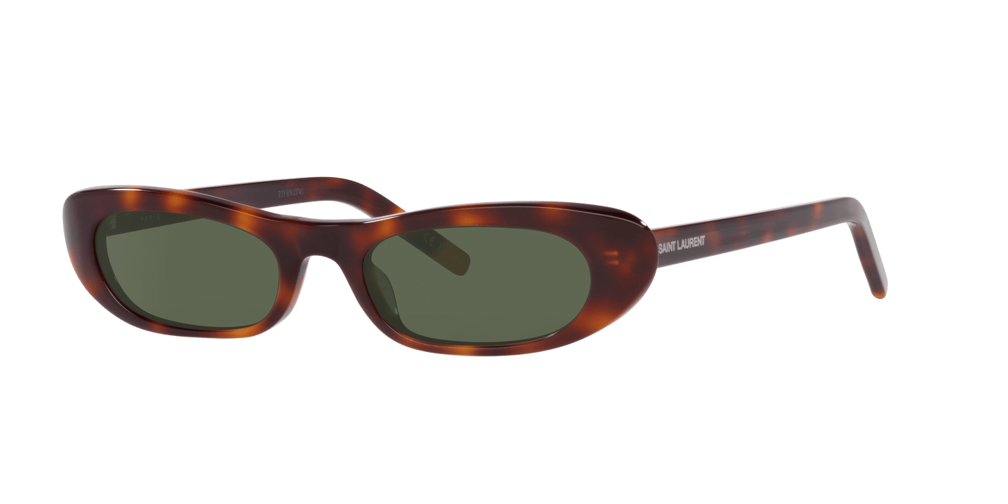 משקפי שמש סן לורן הוואנה-ירוק | Saint Laurent SL 557 Shade Havana-Green