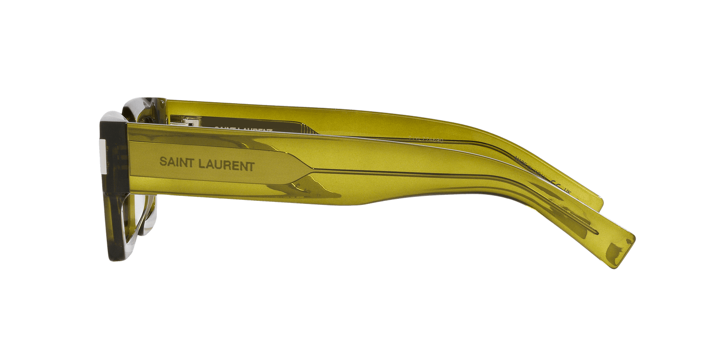 משקפי שמש של סן לורן בצבע ירוק-חום | Saint Laurent SL572 Green-Brown
