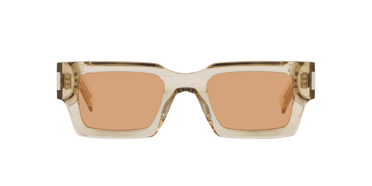 משקפי שמש סן לורן צהוב-חום | Saint Laurent SL 572 Yellow-Brown