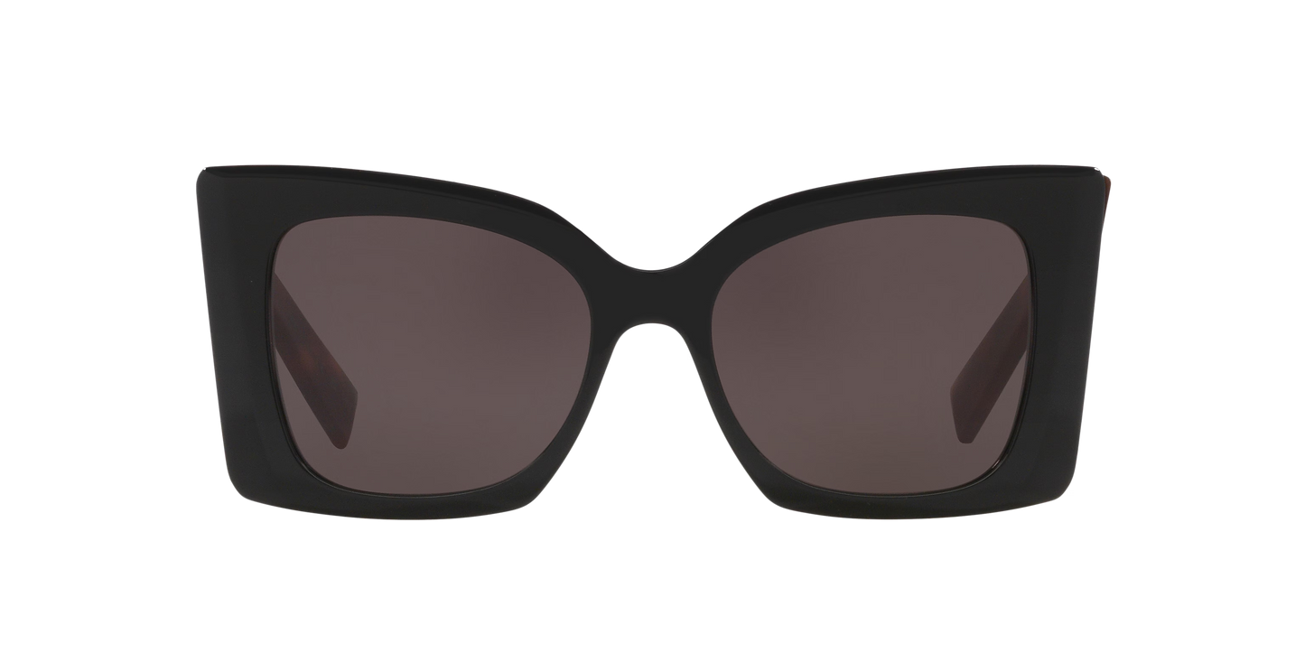 משקפי שמש סן לורן שחור-חום | Saint Laurent SL M119 Blaze Black-Brown