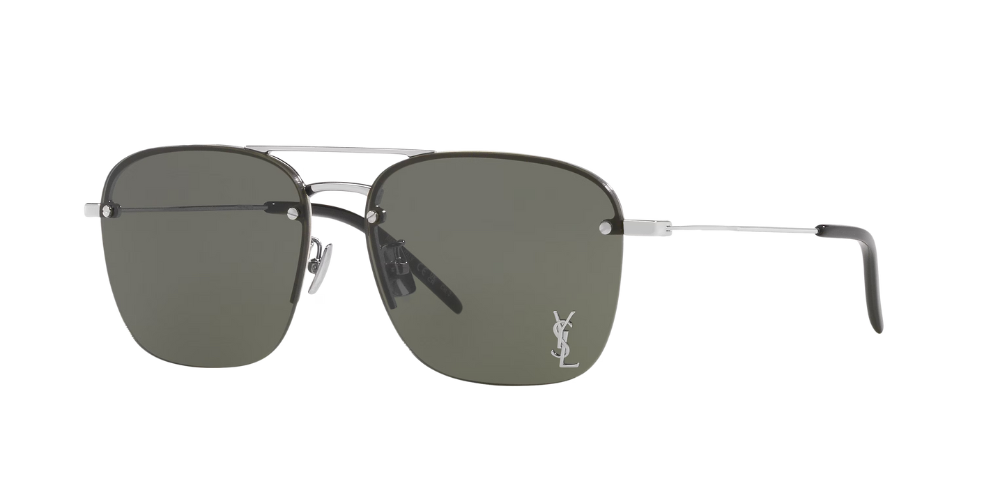 משקפי שמש סן לורן כסף-אפור | Saint Laurent SL 309 M Silver-Grey