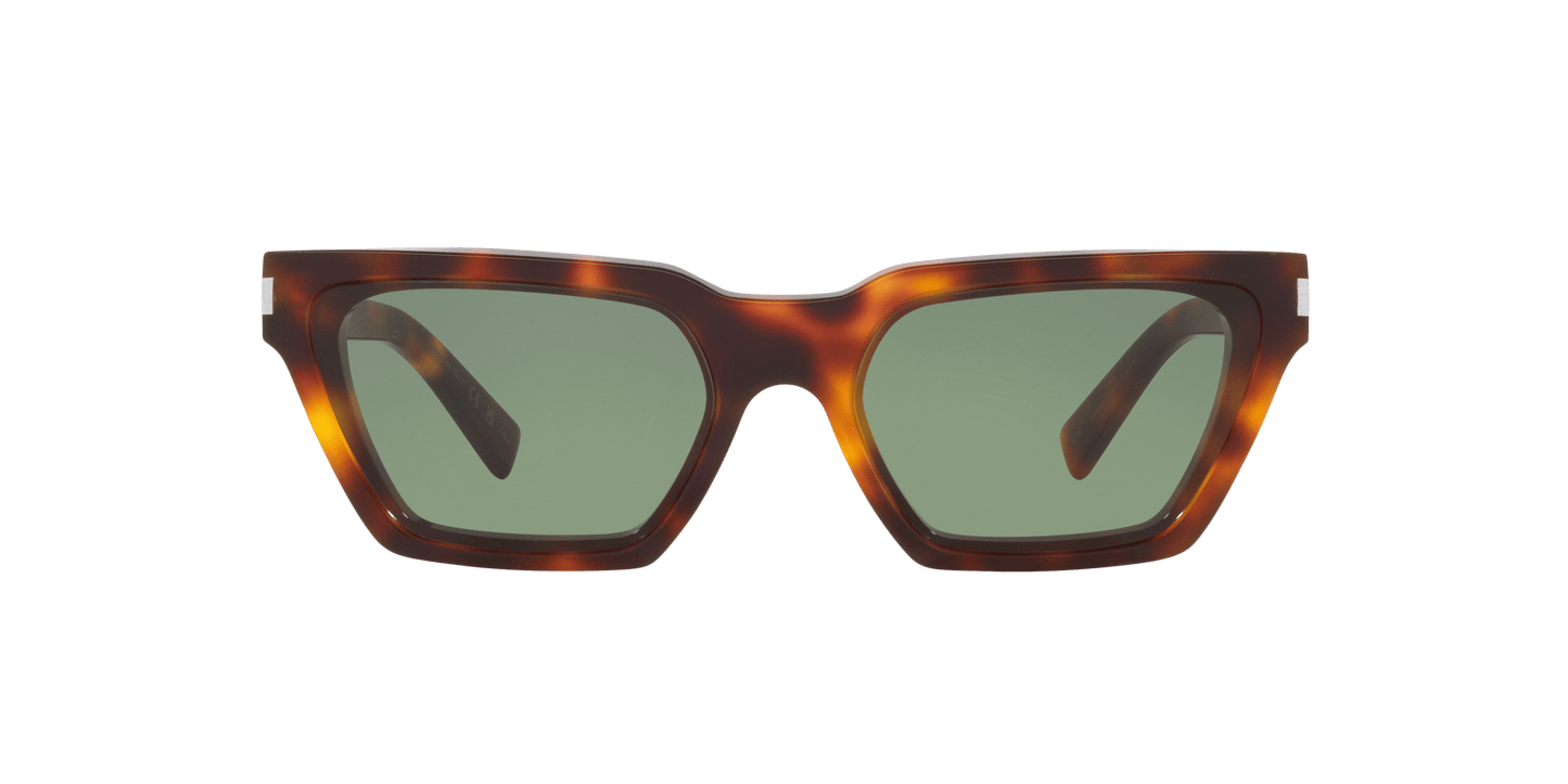 Saint Laurent SL 633 Tortoise-Green Sunglasses