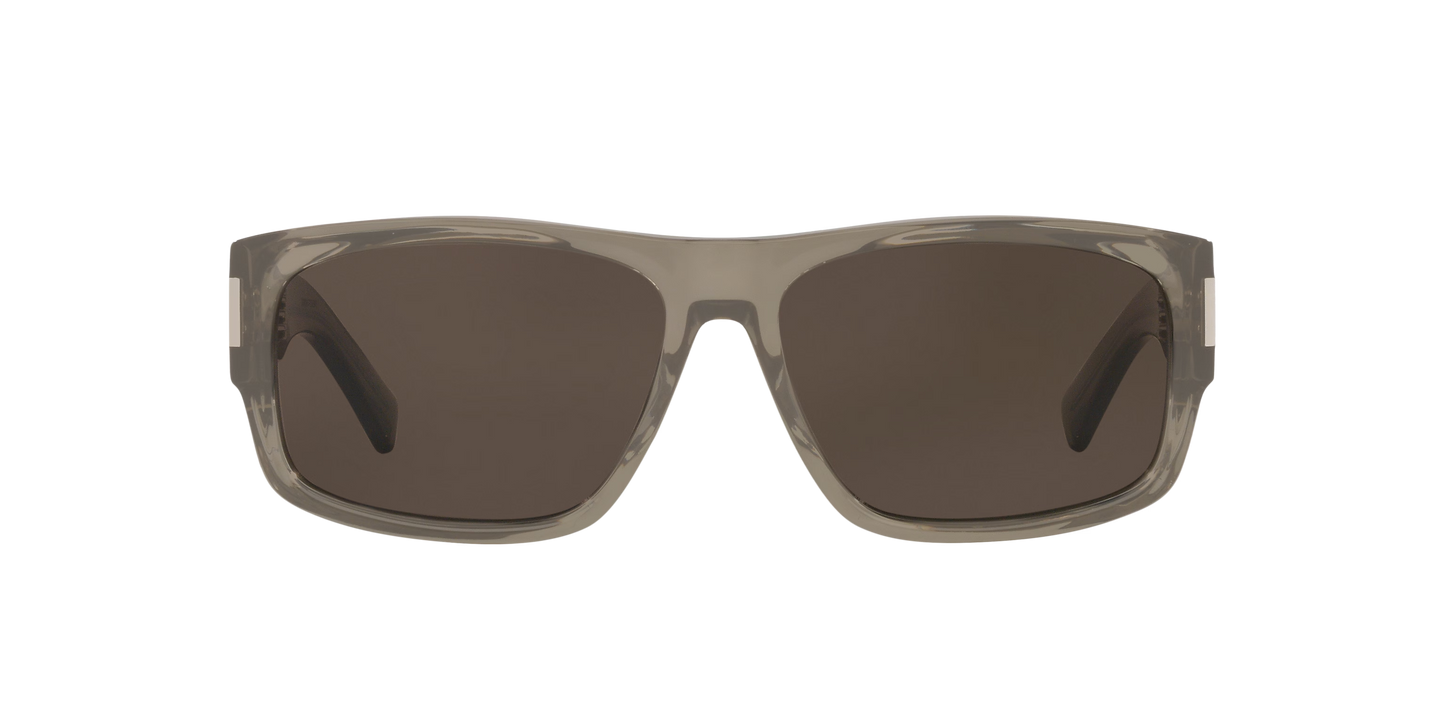 משקפי שמש סן לורן חום-אפור | Saint Laurent SL 689 Brown-Grey