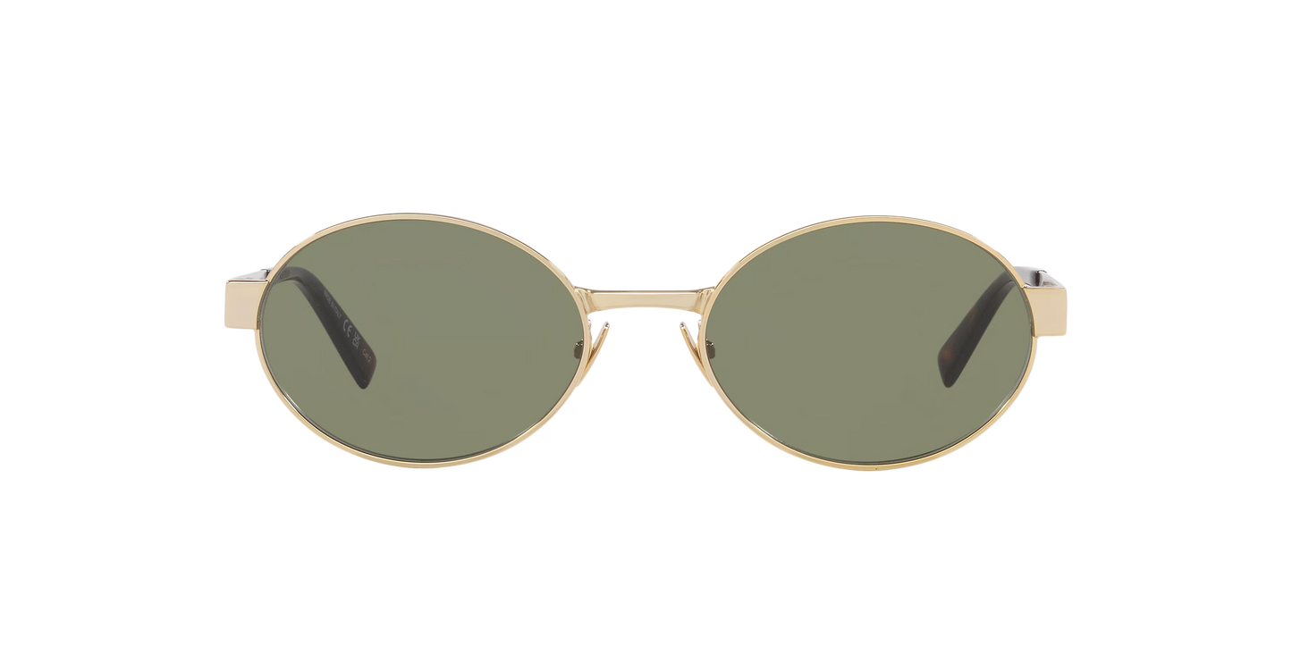 Saint Laurent Sunglasses Gold-Green | Saint Laurent SL 692 Gold-Green