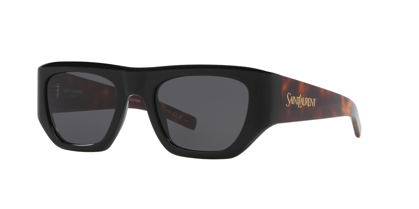 Saint Laurent SL 740 Black-Black Sunglasses
