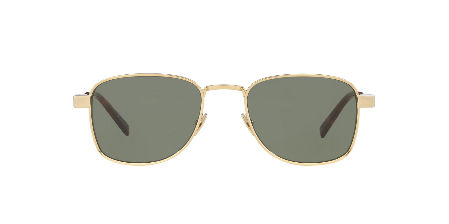 משקפי שמש סן לורן זהב-ירוק | Saint Laurent SL 741 Gold-Green