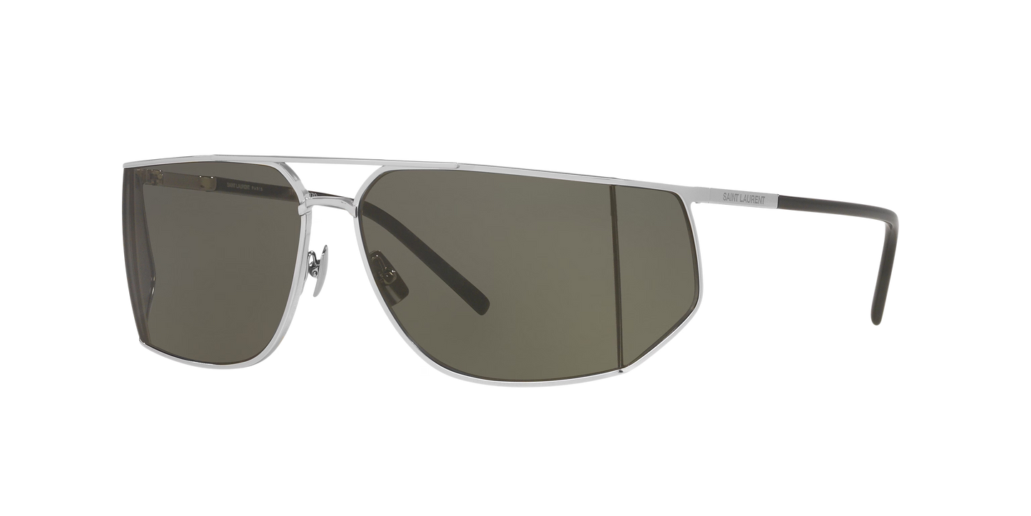 משקפי שמש סן לורן כסף-אפור | Saint Laurent SL 750 Silver-Grey