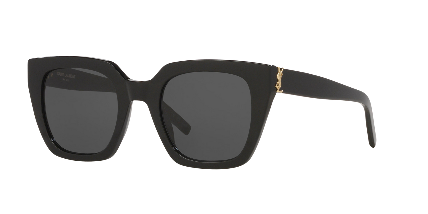 Saint Laurent SL M143 Black-Black Sunglasses