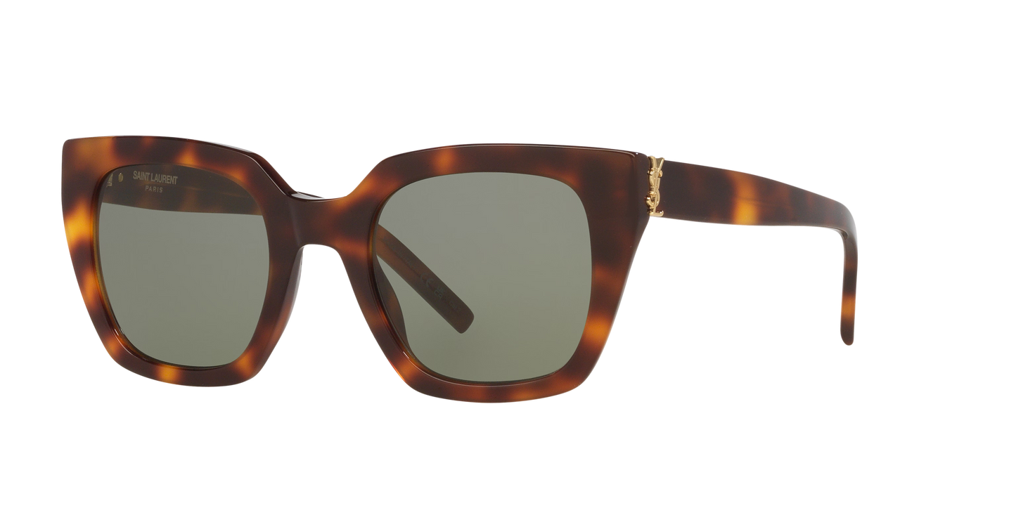 משקפי שמש סן לורן צב-ירוק | Saint Laurent SL M143 Tortoise-Green