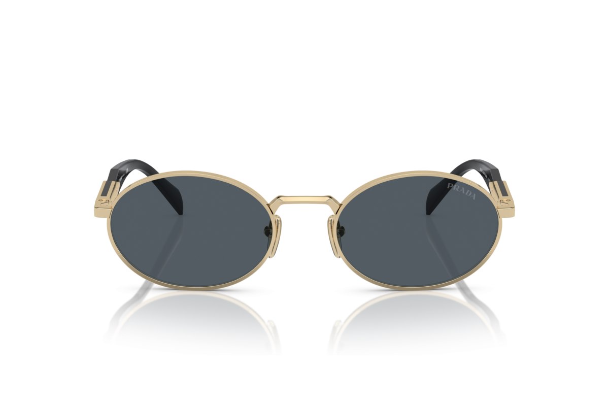 Prada Sunglasses Pale Gold-Dark Gray | Prada PR 65ZS Pale Gold-Dark Gray