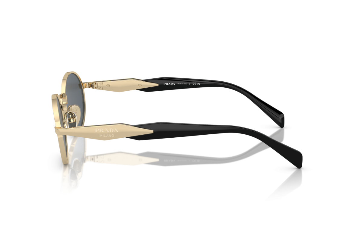 Prada Sunglasses Pale Gold-Dark Gray | Prada PR 65ZS Pale Gold-Dark Gray