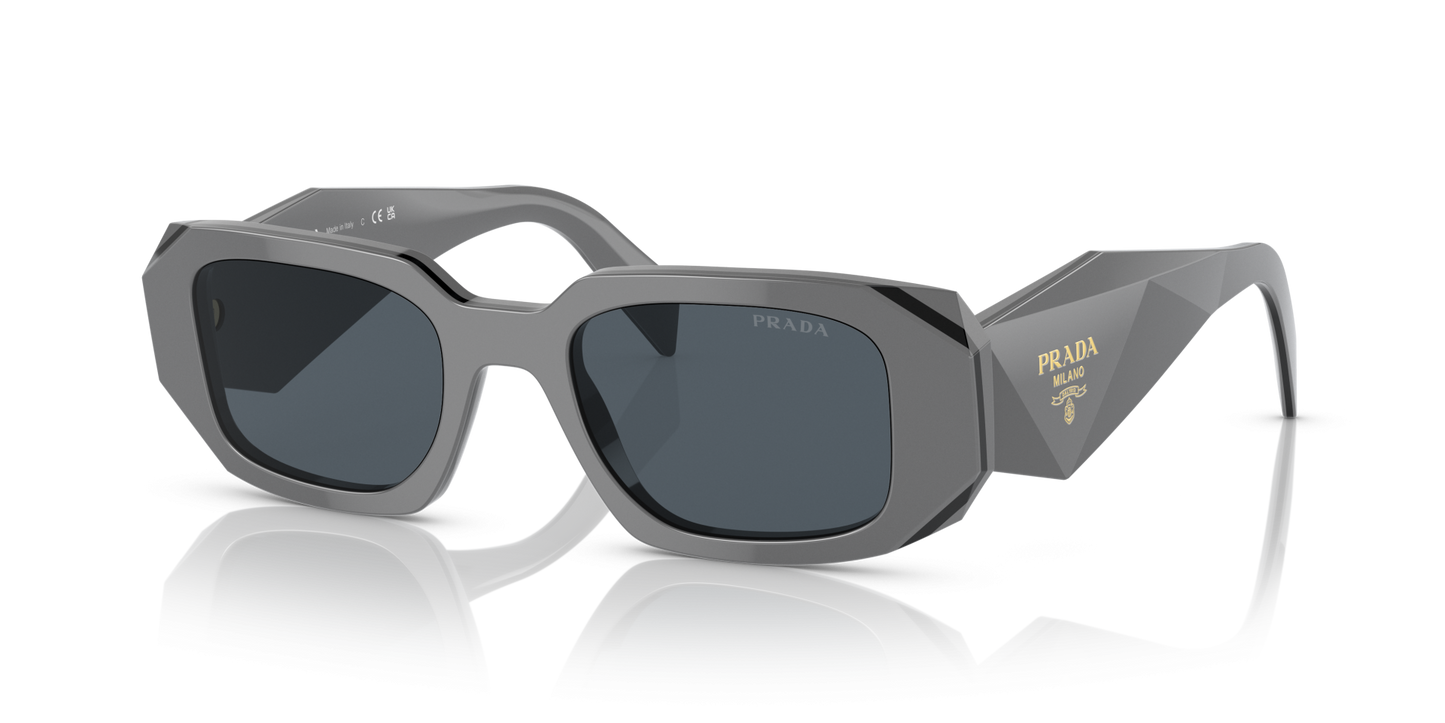 Prada PR 17WS Marble Black-Dark Grey Sunglasses