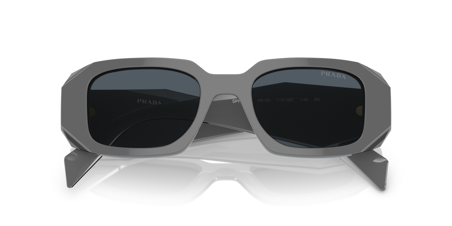 Prada PR 17WS Marble Black-Dark Grey Sunglasses