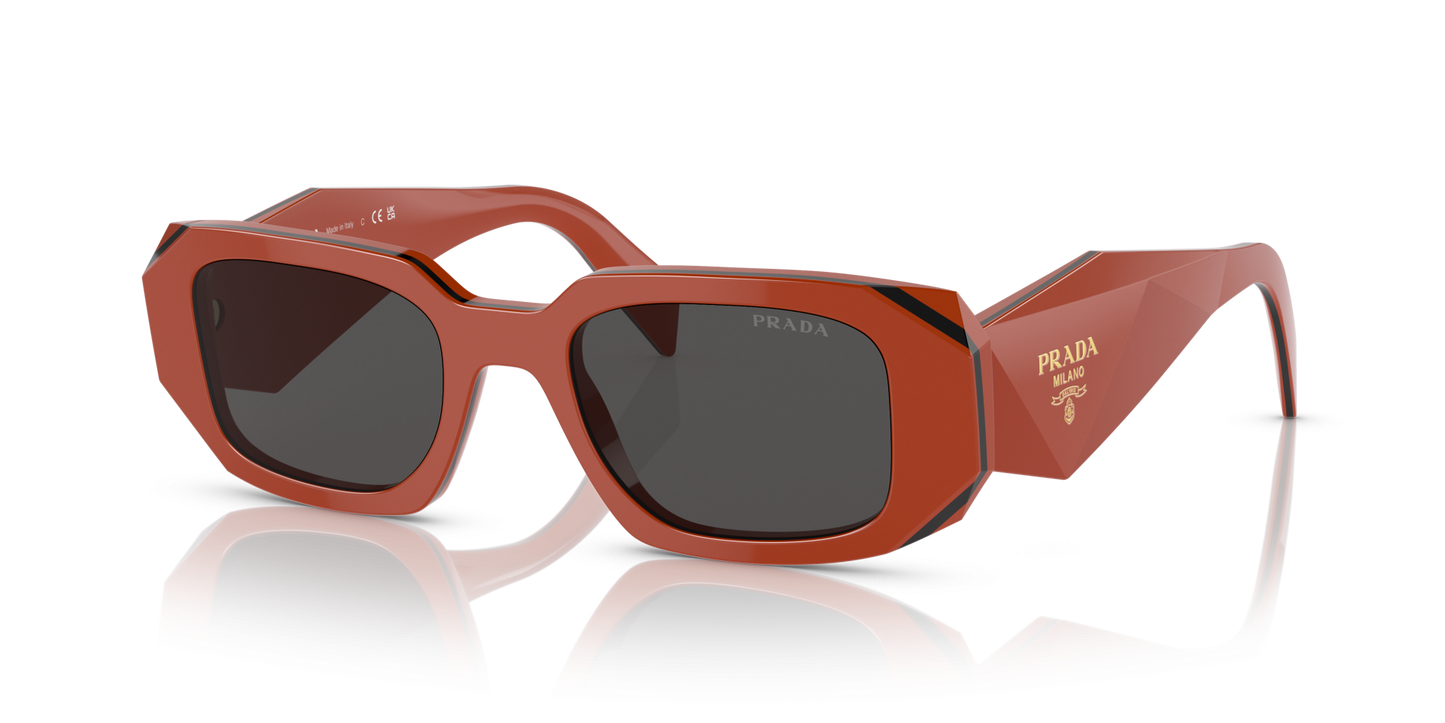 Prada Sunglasses Orange/Black-Dark Grey | PRADA PR 17WS Orange/Black-Dark Grey