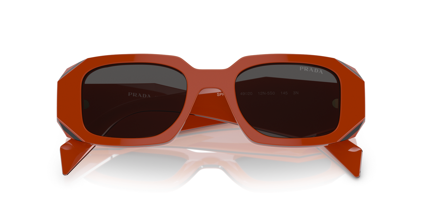 Prada Sunglasses Orange/Black-Dark Grey | PRADA PR 17WS Orange/Black-Dark Grey