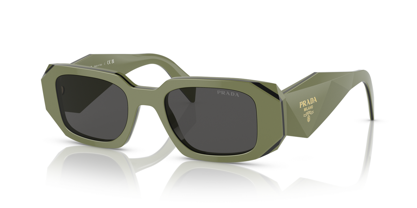 Prada Sunglasses Sage/Black-Dark Grey | PRADA PR 17WS Sage/Black-Dark Grey