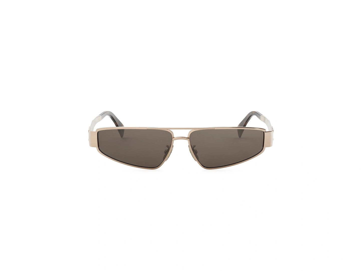 CELINE Metal Triomphe Rose Geometric Sunglasses CL40318U 28E 59