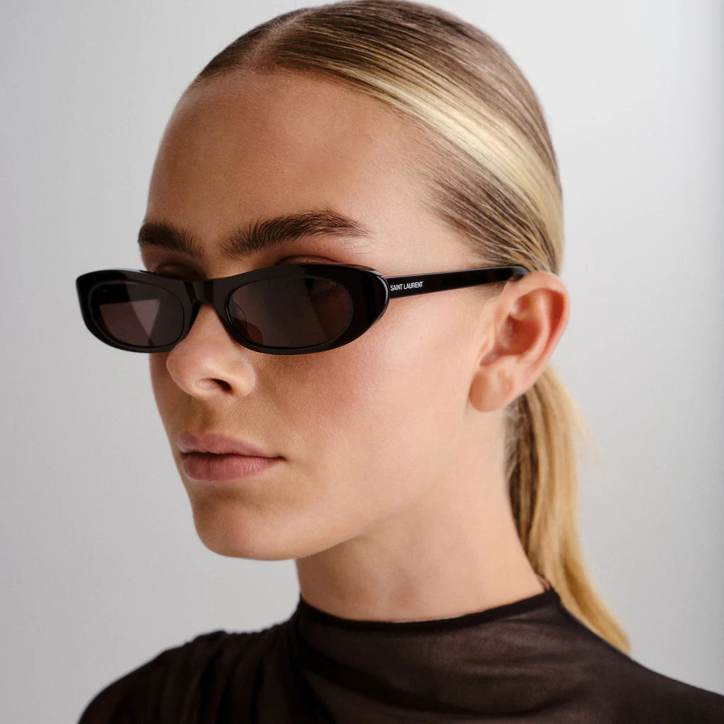 משקפי שמש סן לורן שחורים | Saint Laurent SL 557 Shade Black
