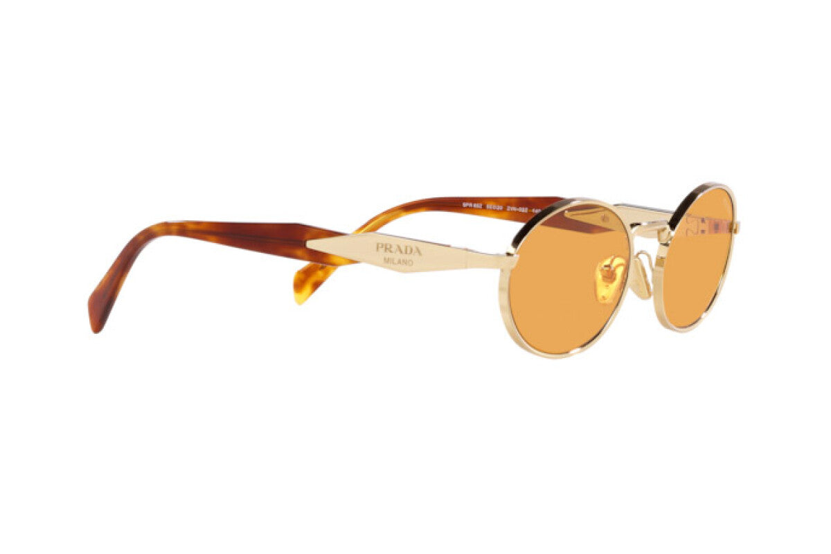 Prada Sunglasses Pale Gold-Orange | Prada PR 65ZS Pale Gold-Orange