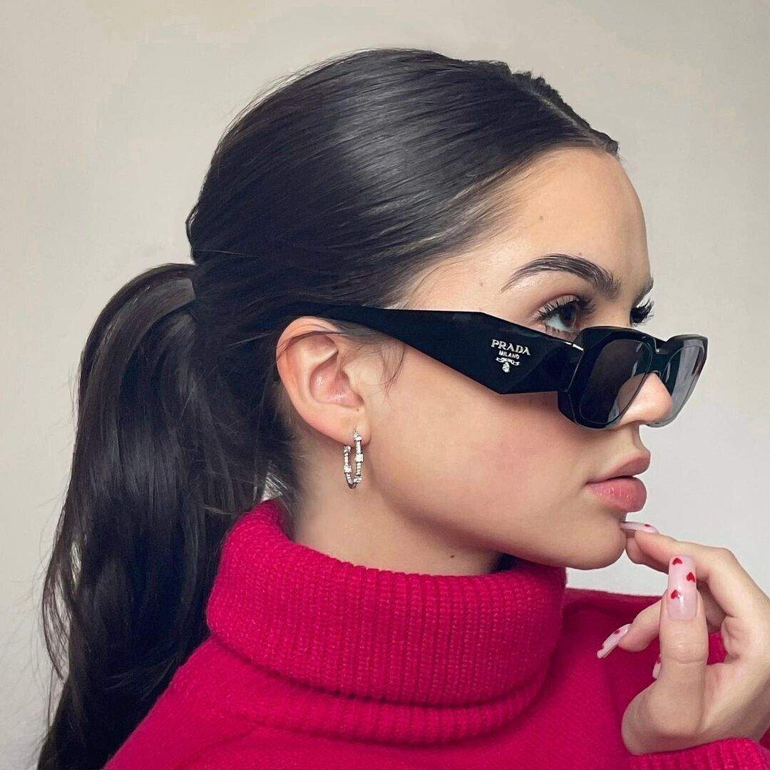 Prada Sunglasses Black-Dark Grey | PRADA PR 17WS Black-Dark Grey