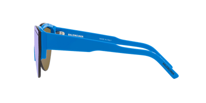 Balenciaga Sunglasses Blue Light Blue | BALENCIAGA BB0004S Blue Light-Blue