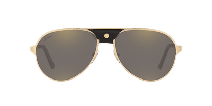 Cartier Sunglasses Gold-Grey | CARTIER CT0034S Gold-Grey
