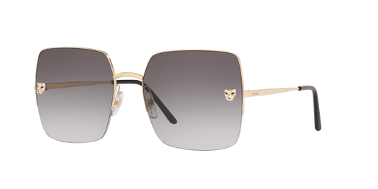 Cartier Sunglasses Gold-Grey Grad | CARTIER CT0121S Gold-Grey Grad