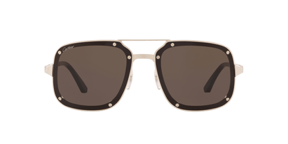 Cartier Sunglasses Platinum Shiny-Grey | CARTIER CT0194S Platinum Shiny-Grey