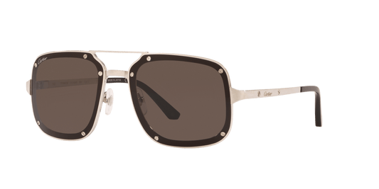 Cartier Sunglasses Platinum Shiny-Grey | CARTIER CT0194S Platinum Shiny-Grey