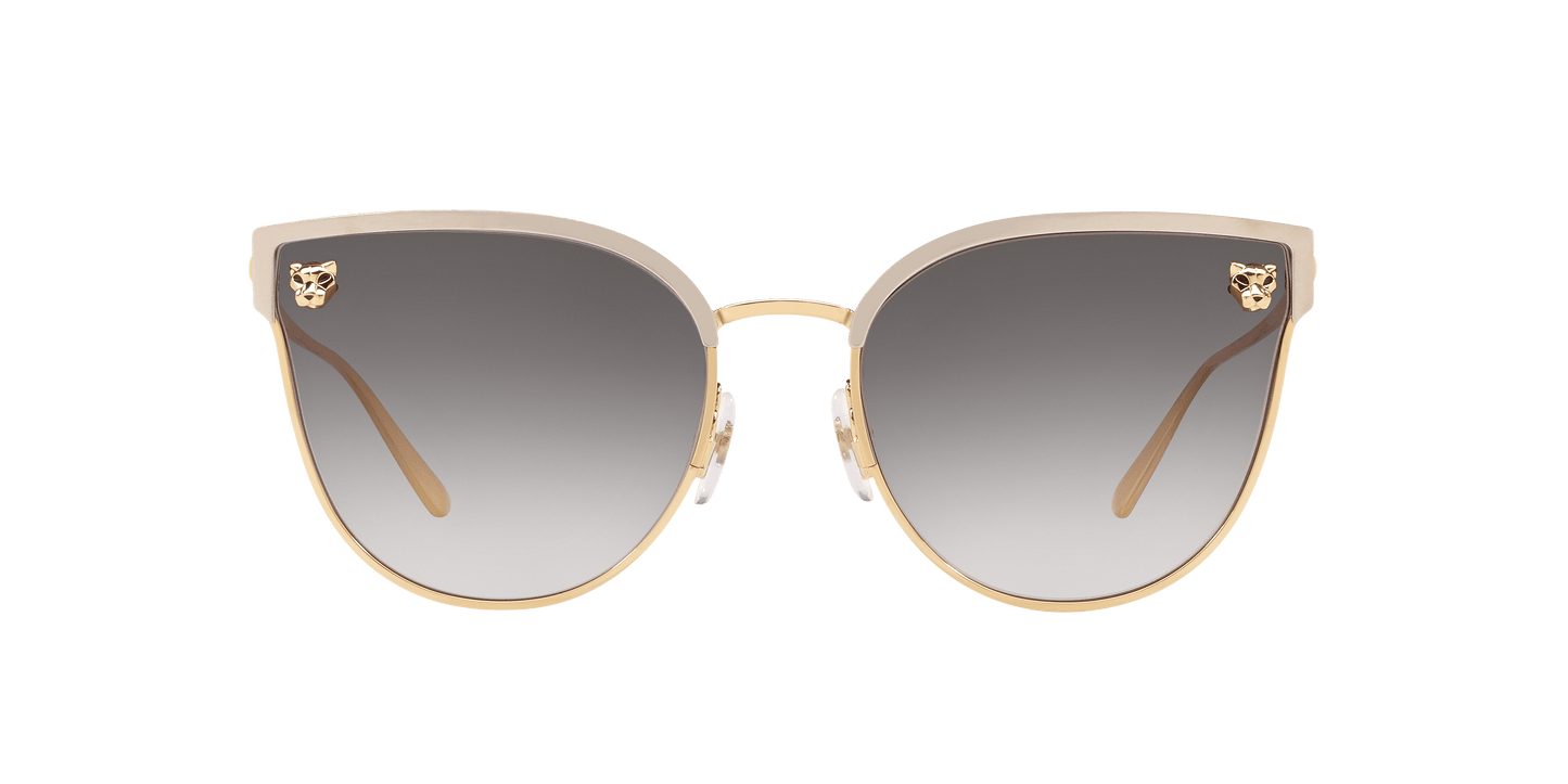 Cartier Sunglasses Gold Shiny-Grey Grad | CARTIER CT0198S Gold Shiny-Grey Grad